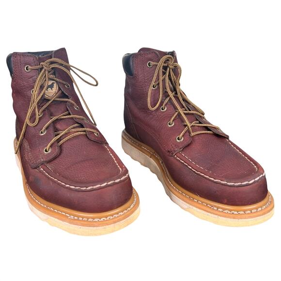 Red Wing Irish Setter Ashby Soft Toe Brown Leather Work Boot Size 10.5 D main image 4